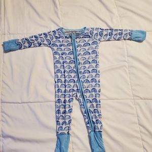 Little Sleepies Blue Rainbows 🌈